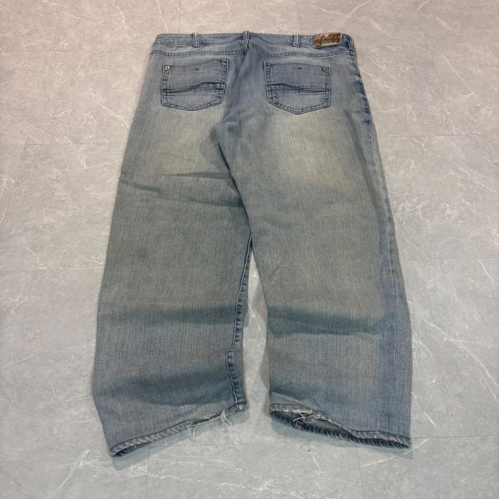 Lee Modern Series Mens Straight Fit Straight Leg Light Wash Denim Jeans 38x31